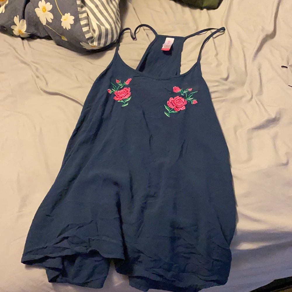 Navy blue tank!